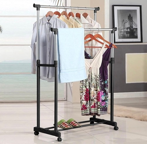 Stand appendiabiti doppio con - stand,