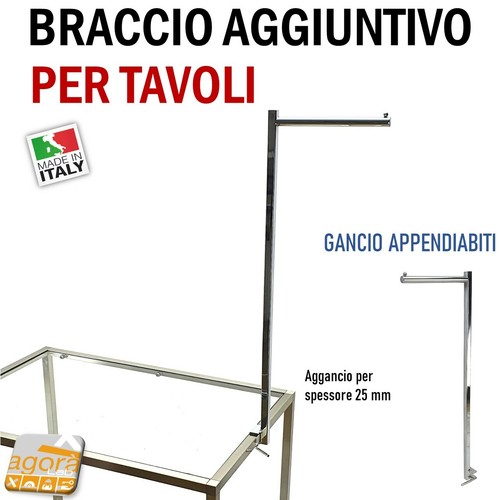 Braccio appendiabiti - braccio,